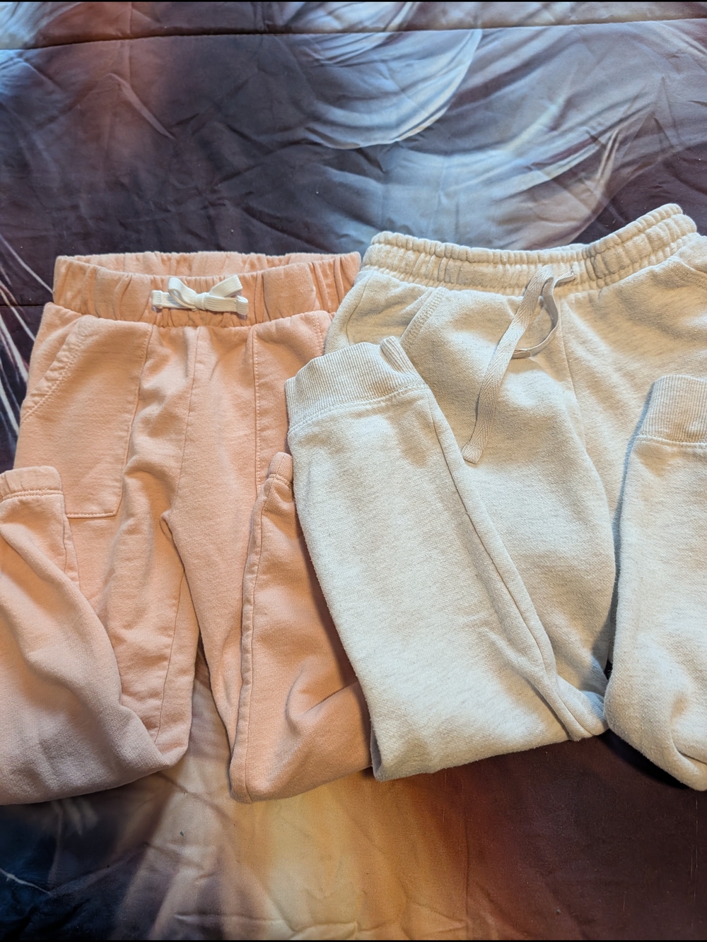 Set Of 2 Girls Jogger Sweatpants Nicole Miller and Cat & Jack